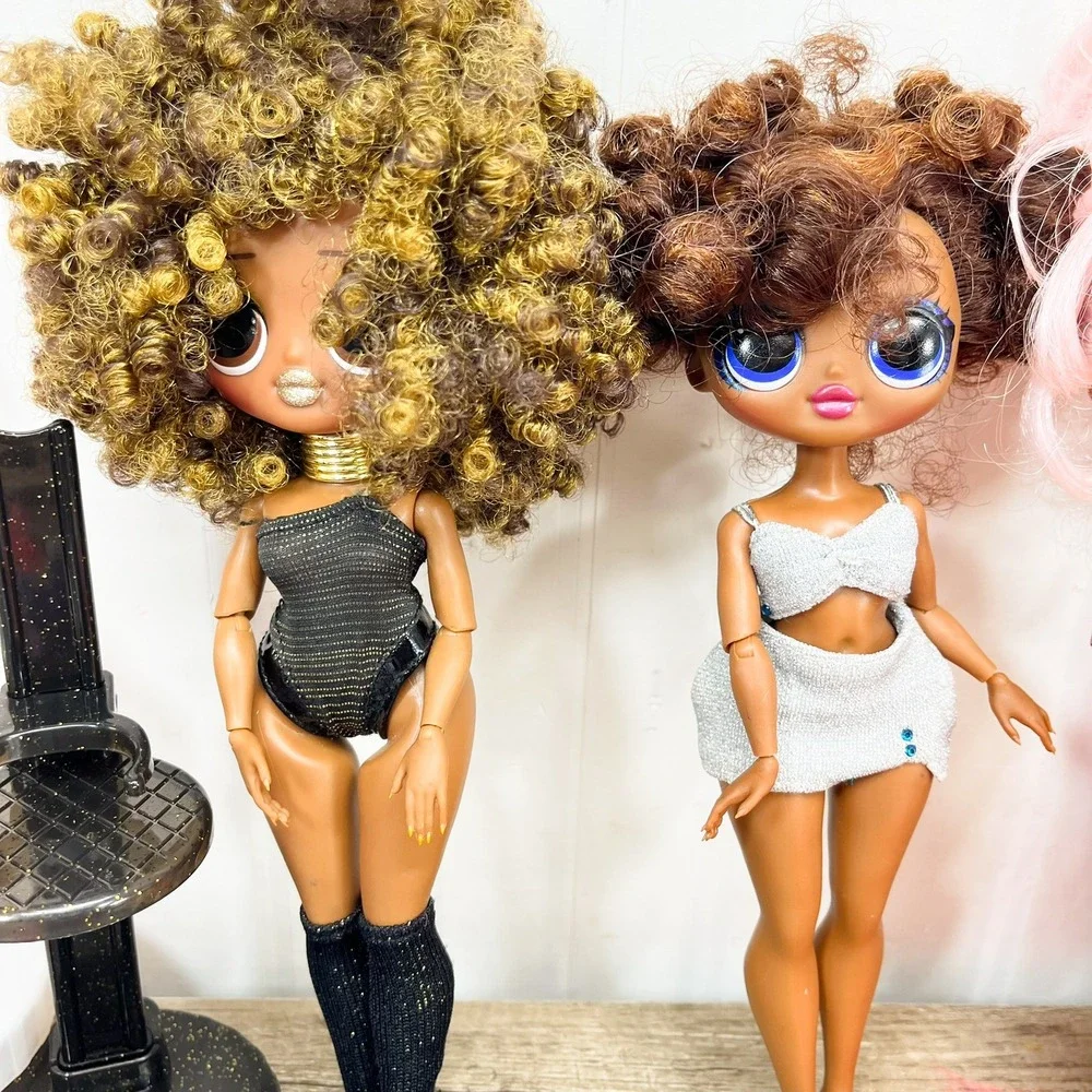 LOL Surprise OMG Doll Lot Accessories Stands Journals 13 Dolls